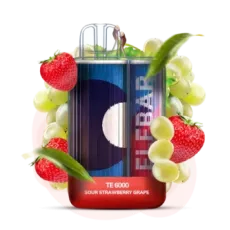 ElfBar TE6000 Sour Strawberry Grape 💖🍇😝
