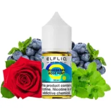 Elf Liq 30ml BlueBerry Rose Mint 🌿